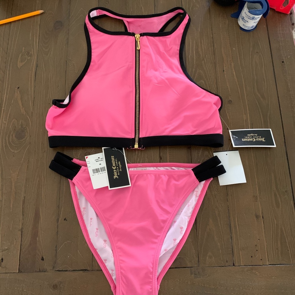Juicy couture 2 piece bikini bathing suit